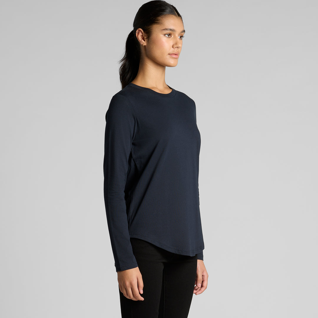 Wo's Maple Curve L/S Tee