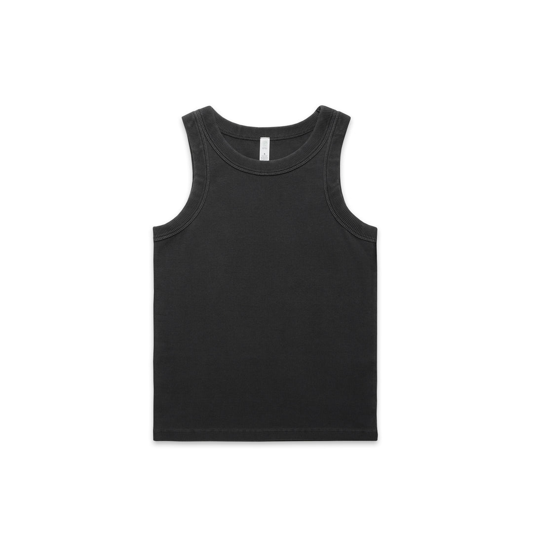 Wo's Faded Organic Rib Tank