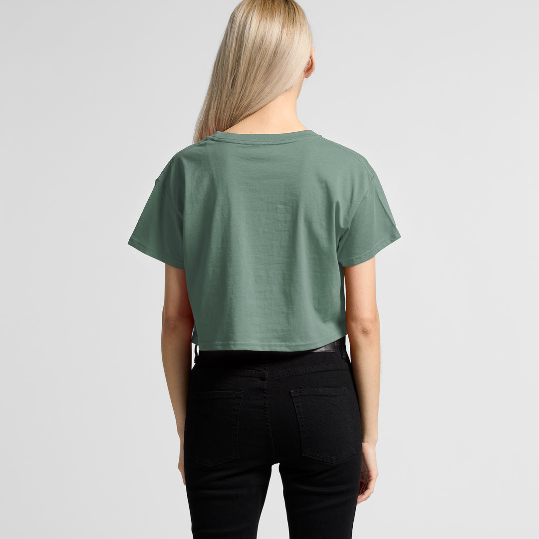 Wo's Crop Tee - Bubblegum