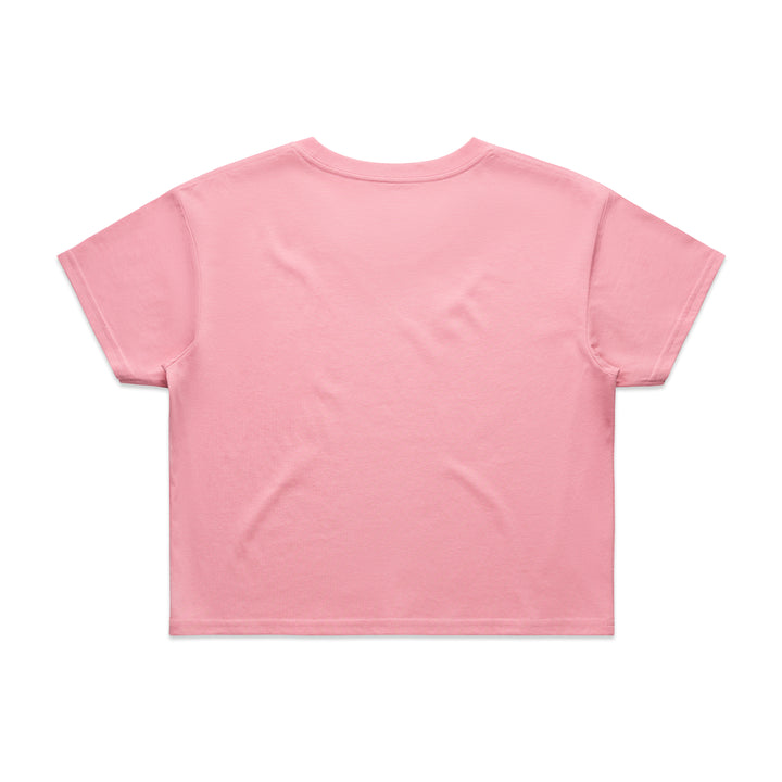 Wo's Crop Tee - Bubblegum