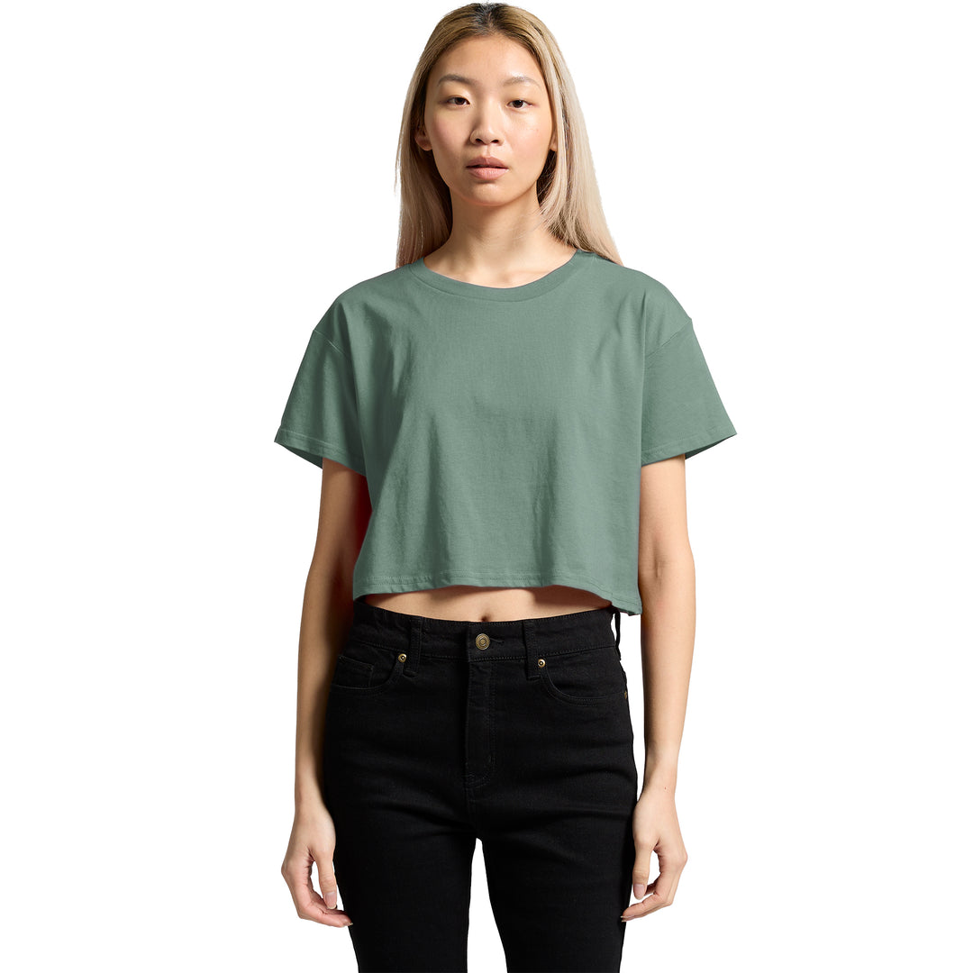 Wo's Crop Tee - Bubblegum