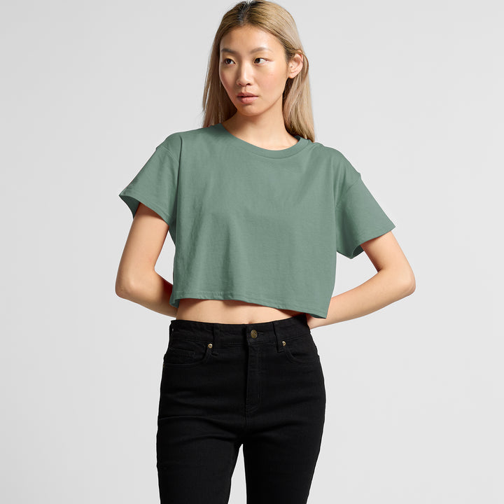 Wo's Crop Tee - Bubblegum