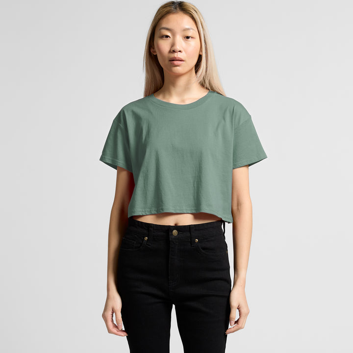Wo's Crop Tee - Bubblegum