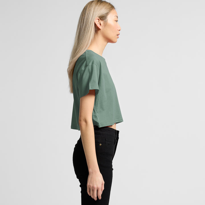 Wo's Crop Tee - Bubblegum