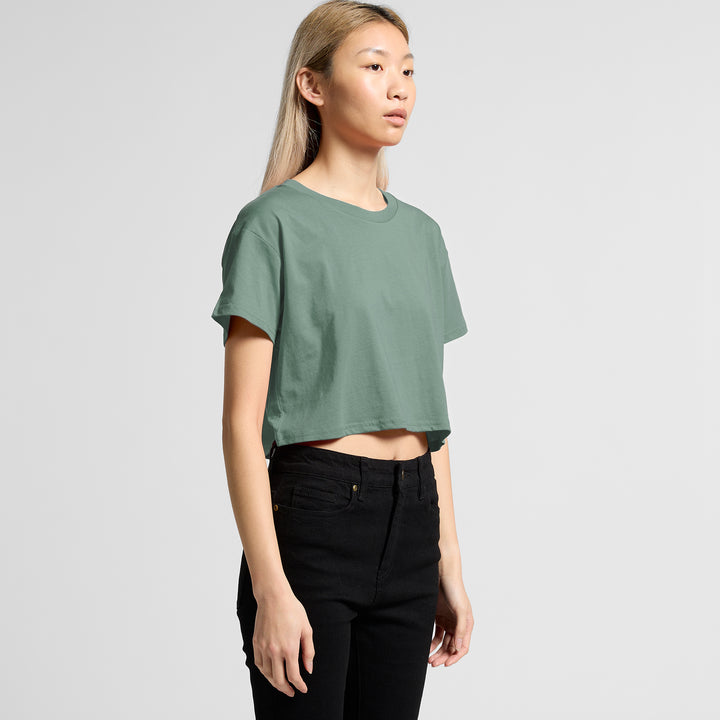 Wo's Crop Tee - Bubblegum