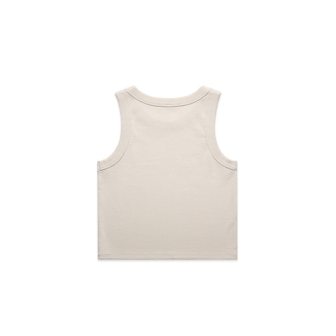 Wo's Organic Rib Crop Tank