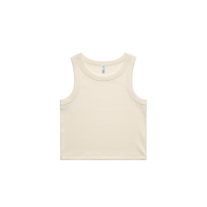 Wo's Organic Rib Crop Tank