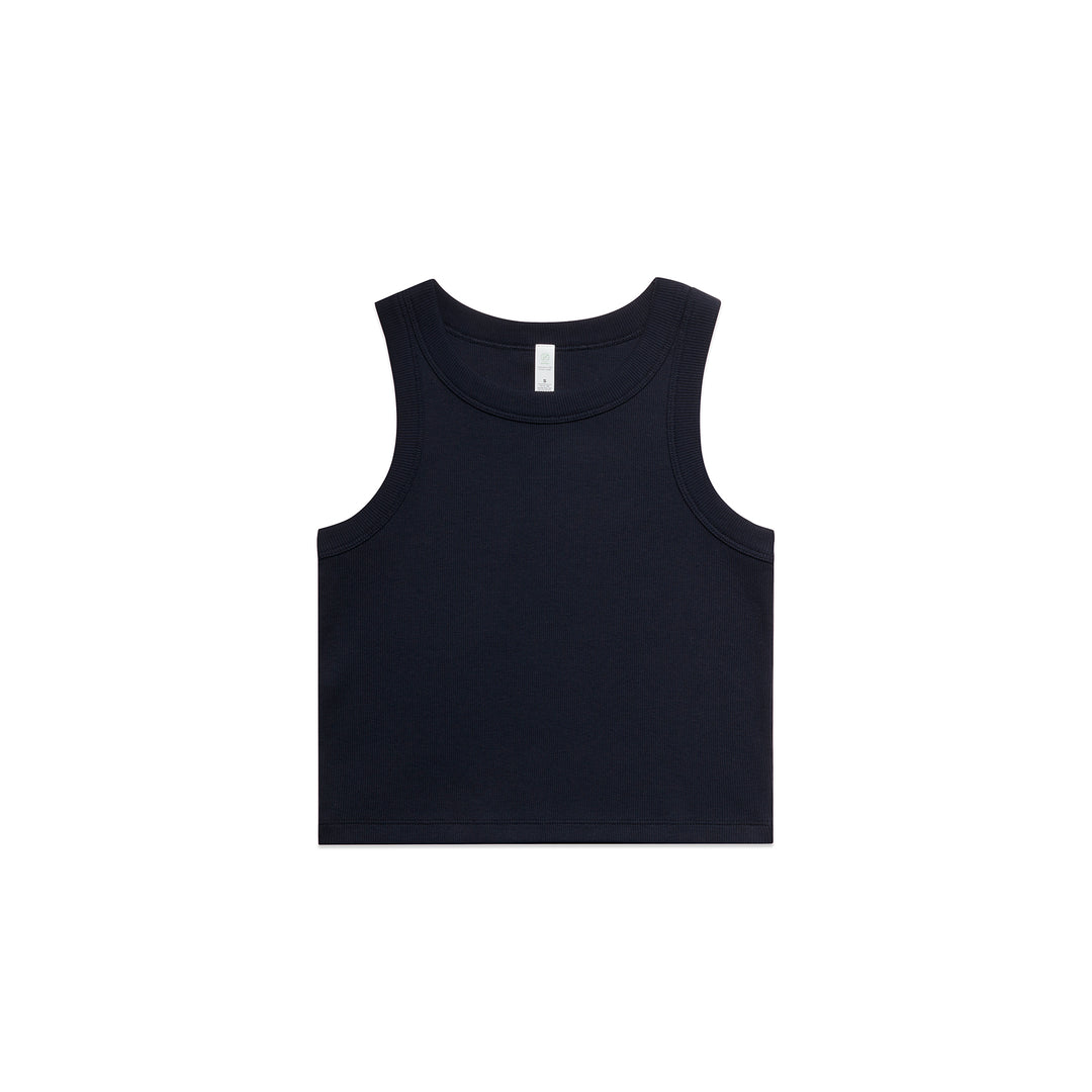 Wo's Organic Rib Crop Tank
