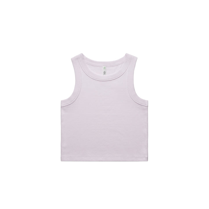 Wo's Organic Rib Crop Tank