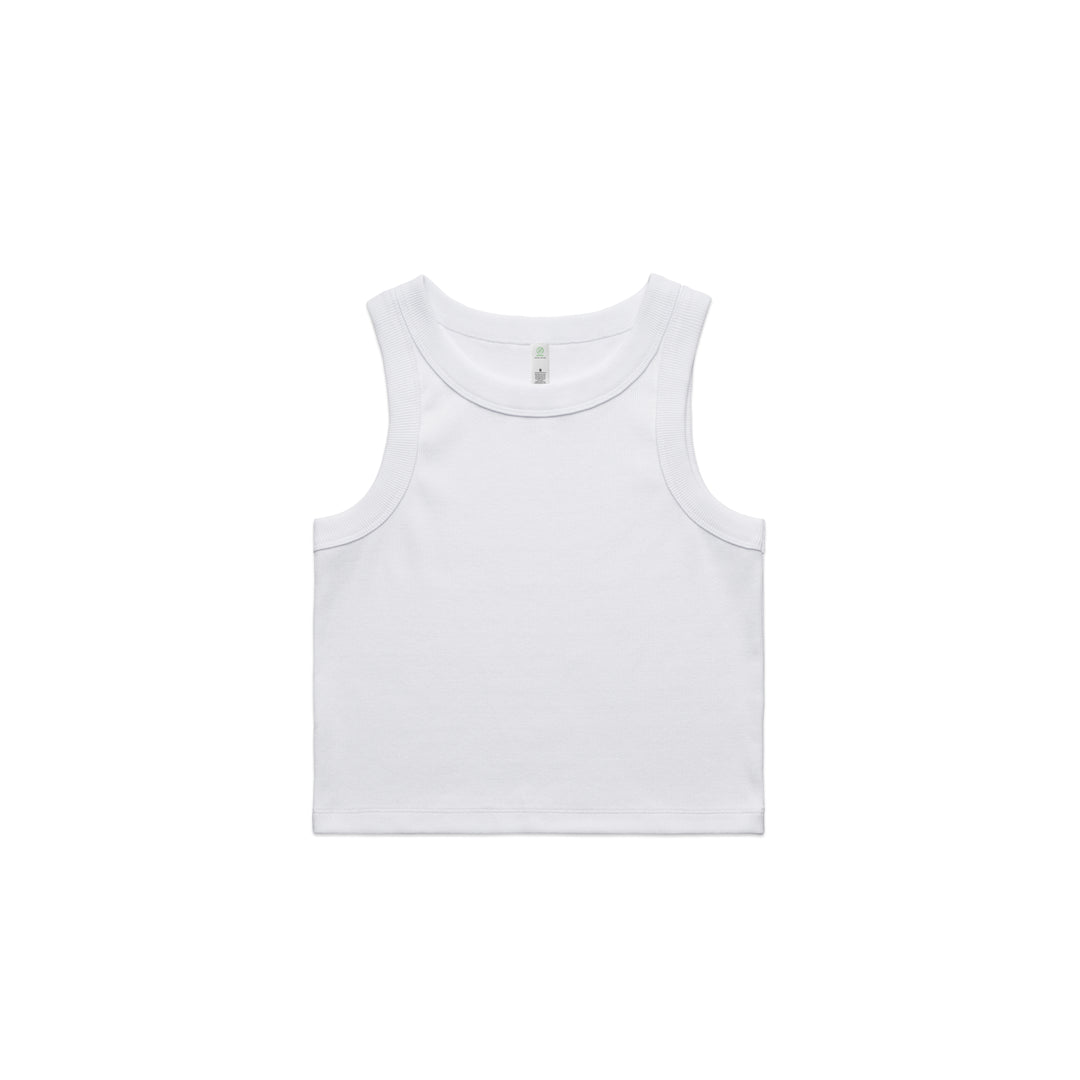 Wo's Organic Rib Crop Tank