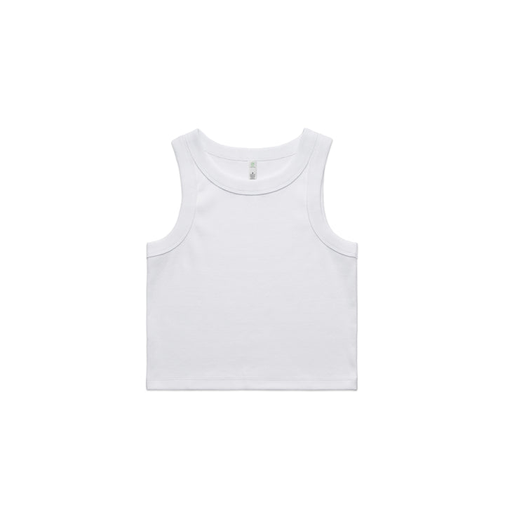 Wo's Organic Rib Crop Tank