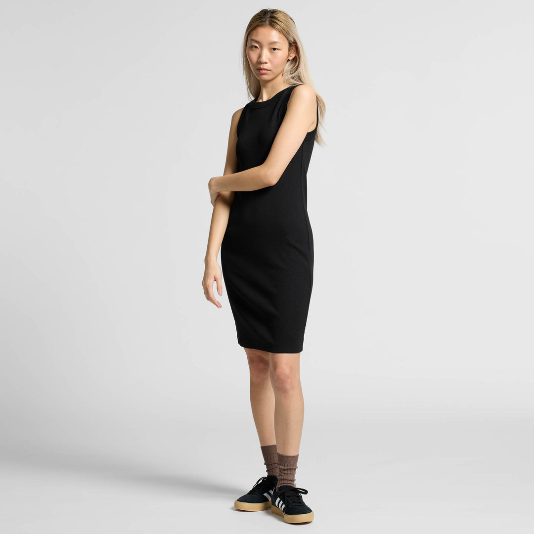 Wo's Organic Rib Dress