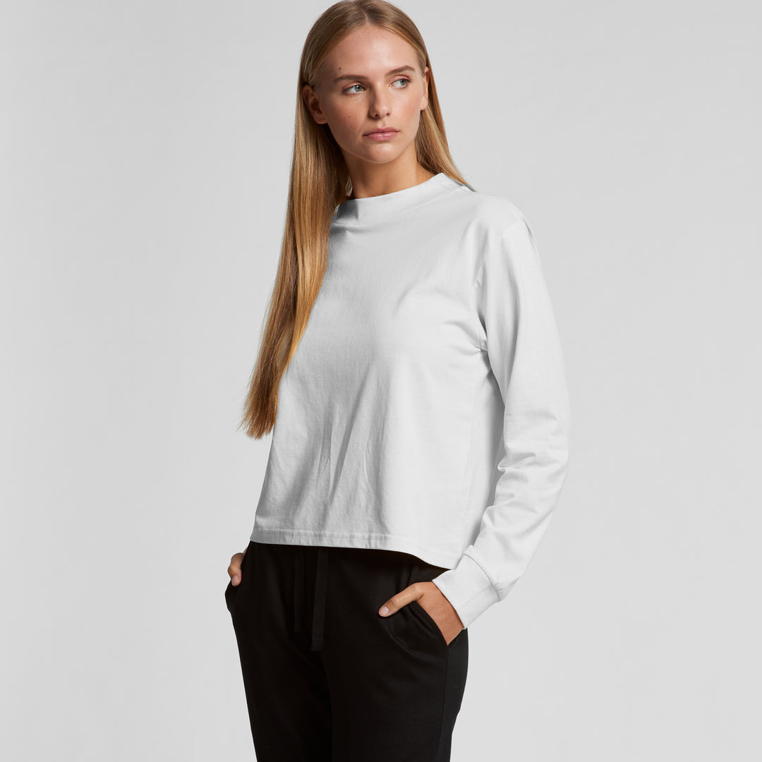Wo's Mock L/S Tee