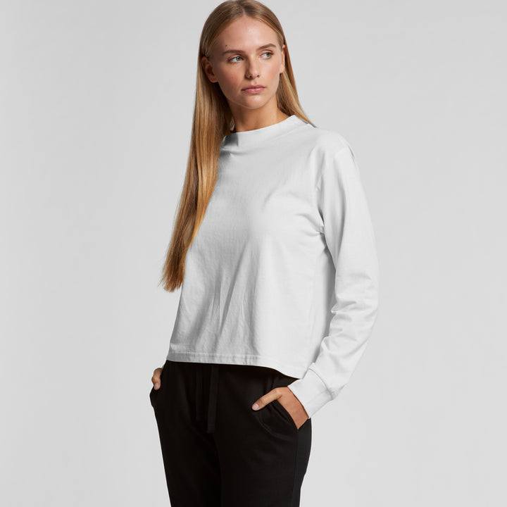 Wo's Mock L/S Tee