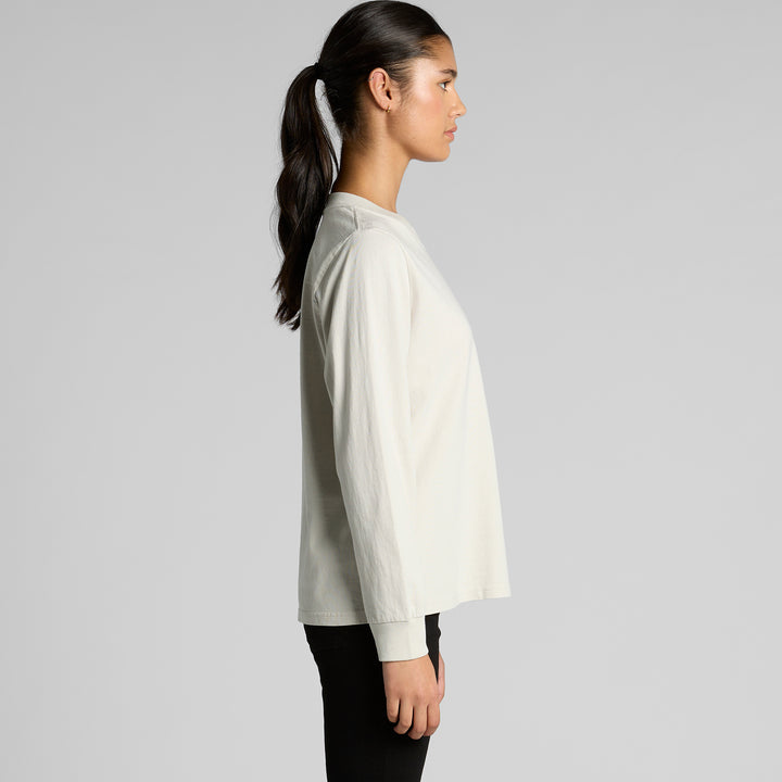 Wo's Heavy Faded L/S Tee
