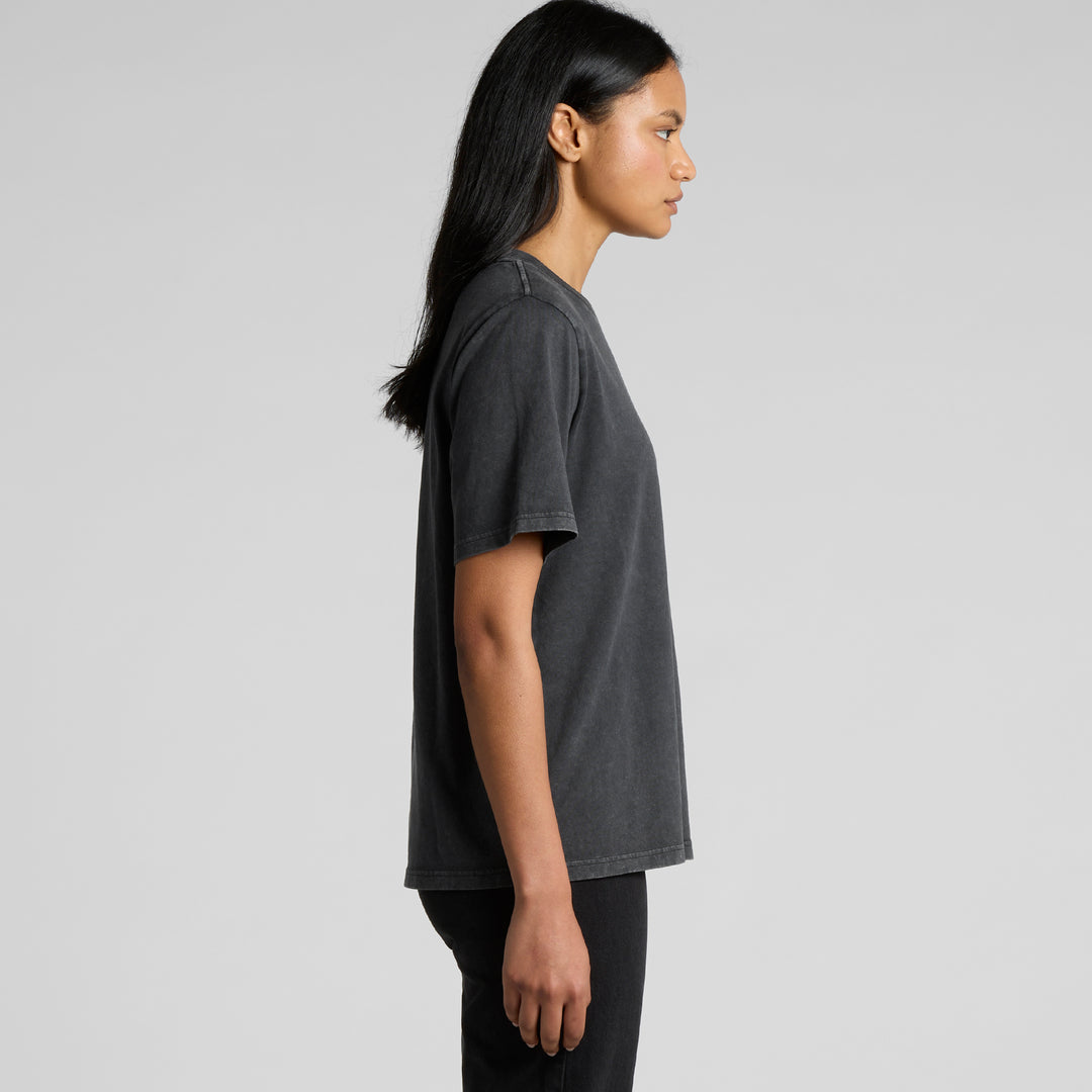 Wo's Stone Wash Heavy Tee