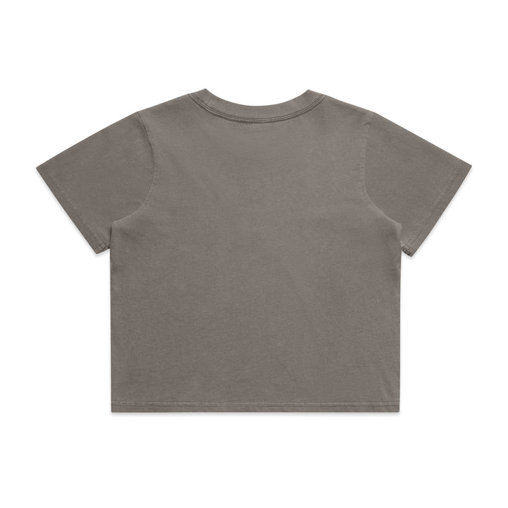 Wo's Heavy Faded Crop Tee