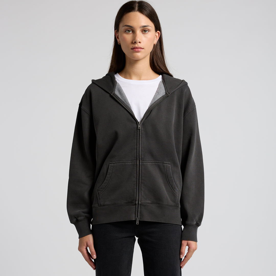 Wo's Relax Faded Zip Hood