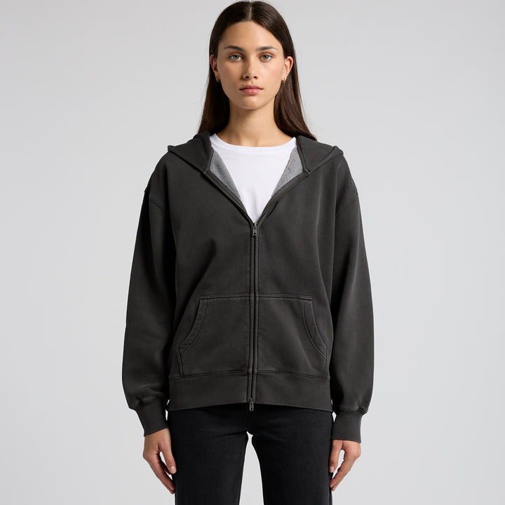 Wo's Relax Faded Zip Hood