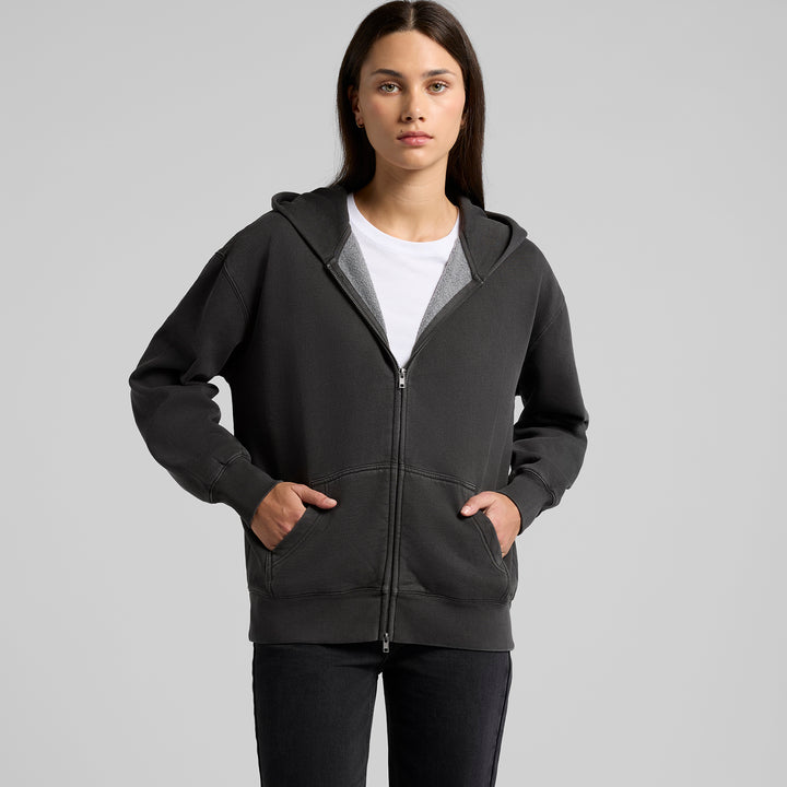 Wo's Relax Faded Zip Hood