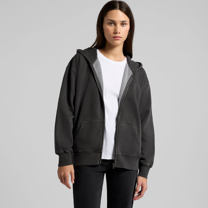 Wo's Relax Faded Zip Hood