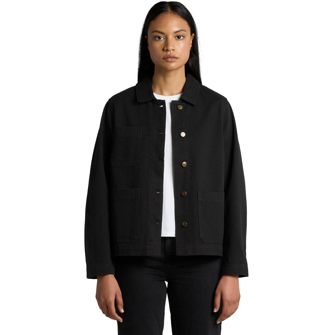 Wo's Canvas Chore Jacket