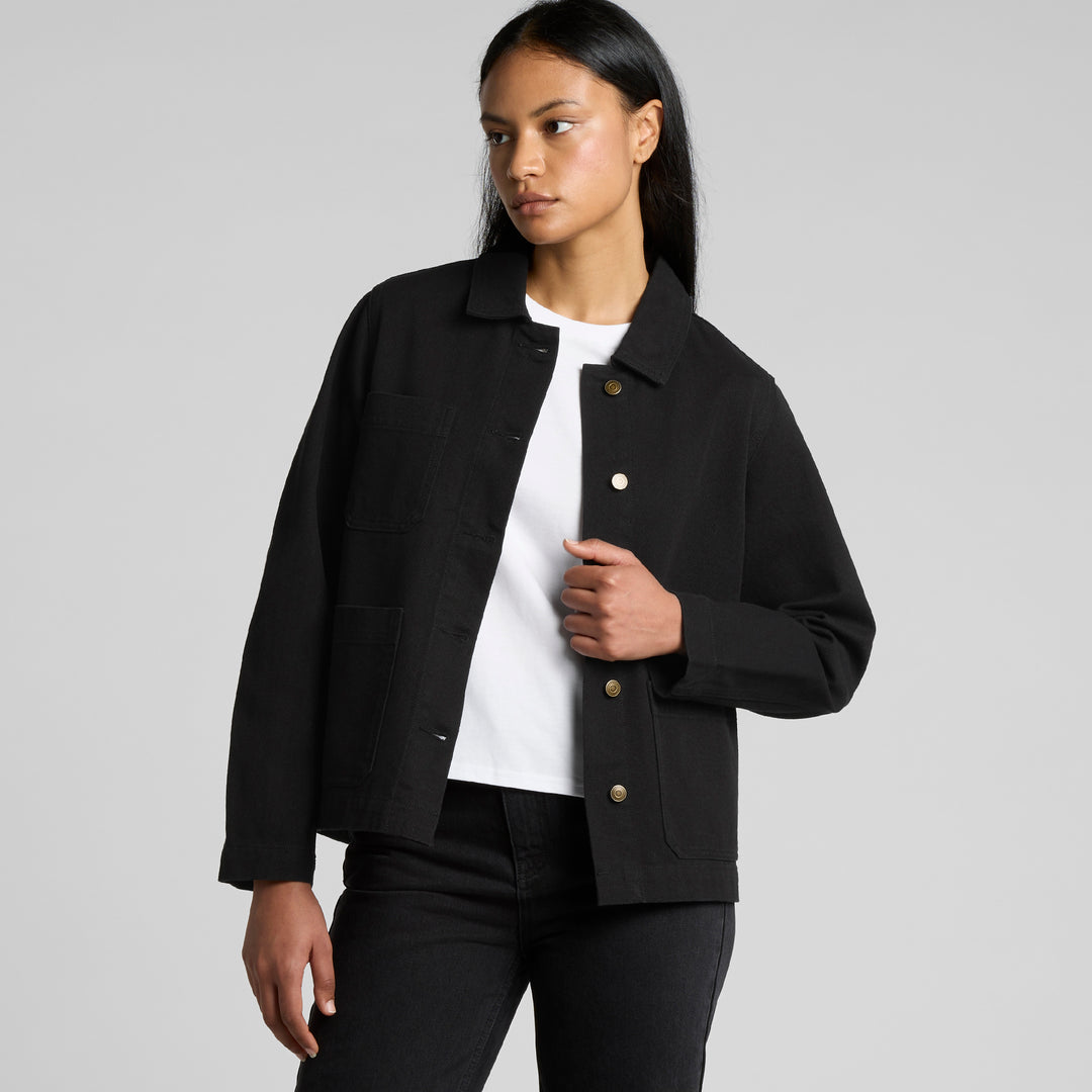 Wo's Canvas Chore Jacket