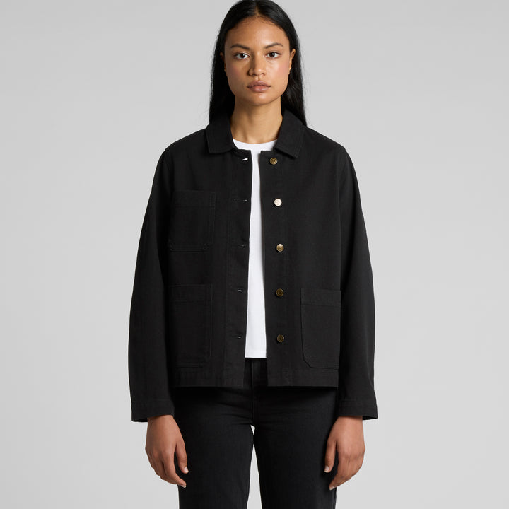 Wo's Canvas Chore Jacket