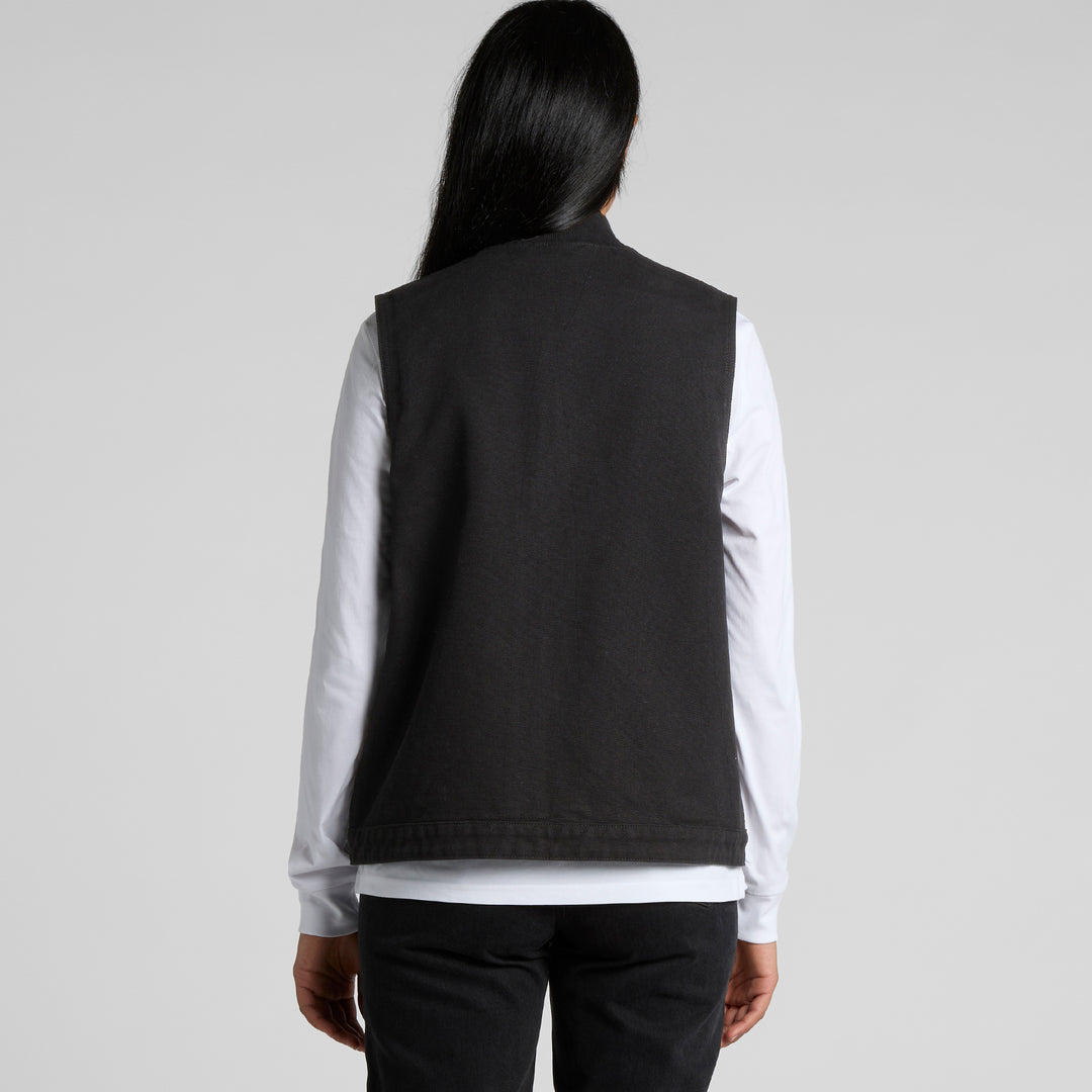 Wo's Canvas Heavy Vest