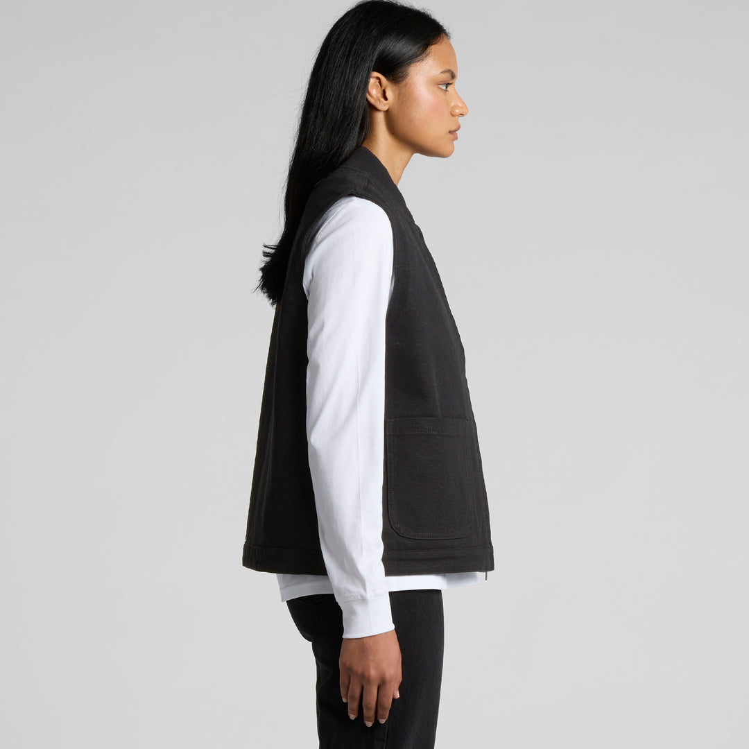 Wo's Canvas Heavy Vest