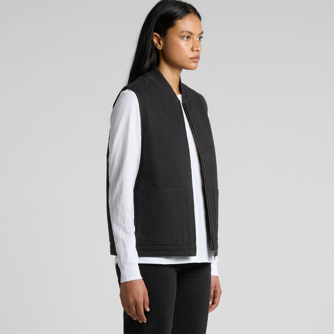Wo's Canvas Heavy Vest