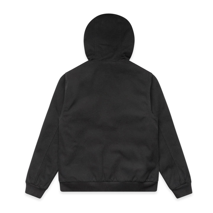 Canvas Bomber Hood Jacket