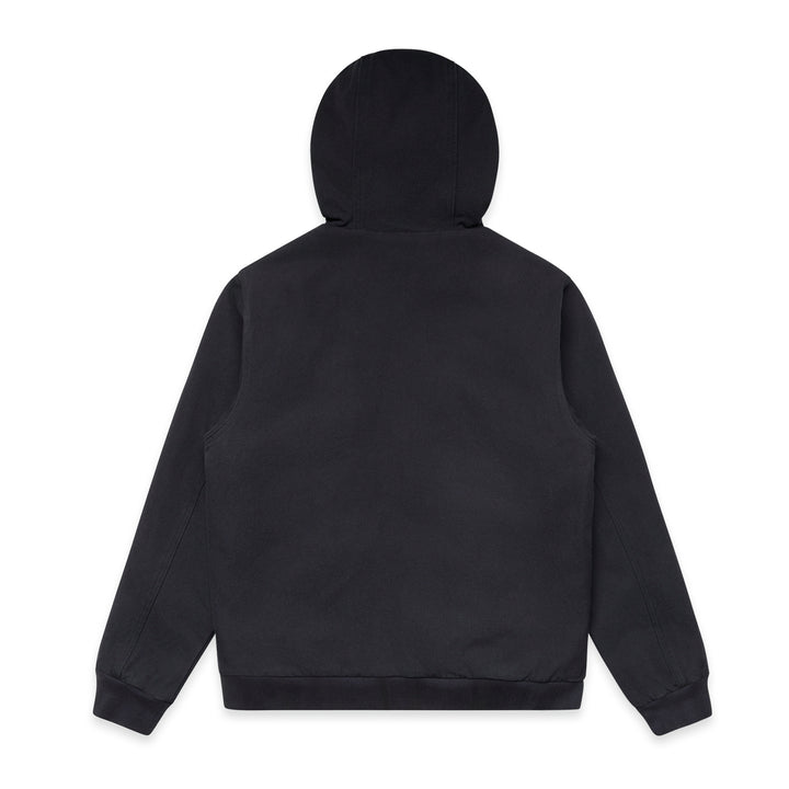 Canvas Bomber Hood Jacket