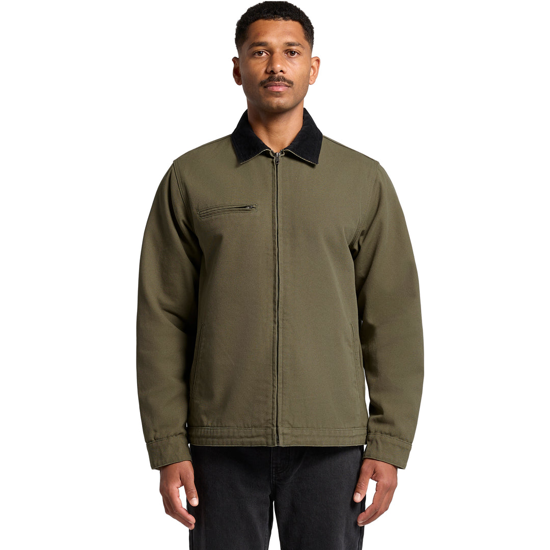 Canvas Cord Collar Jacket